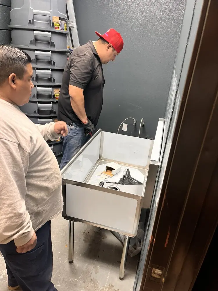 Commercial plumbing and sink installation in Bullet Hole